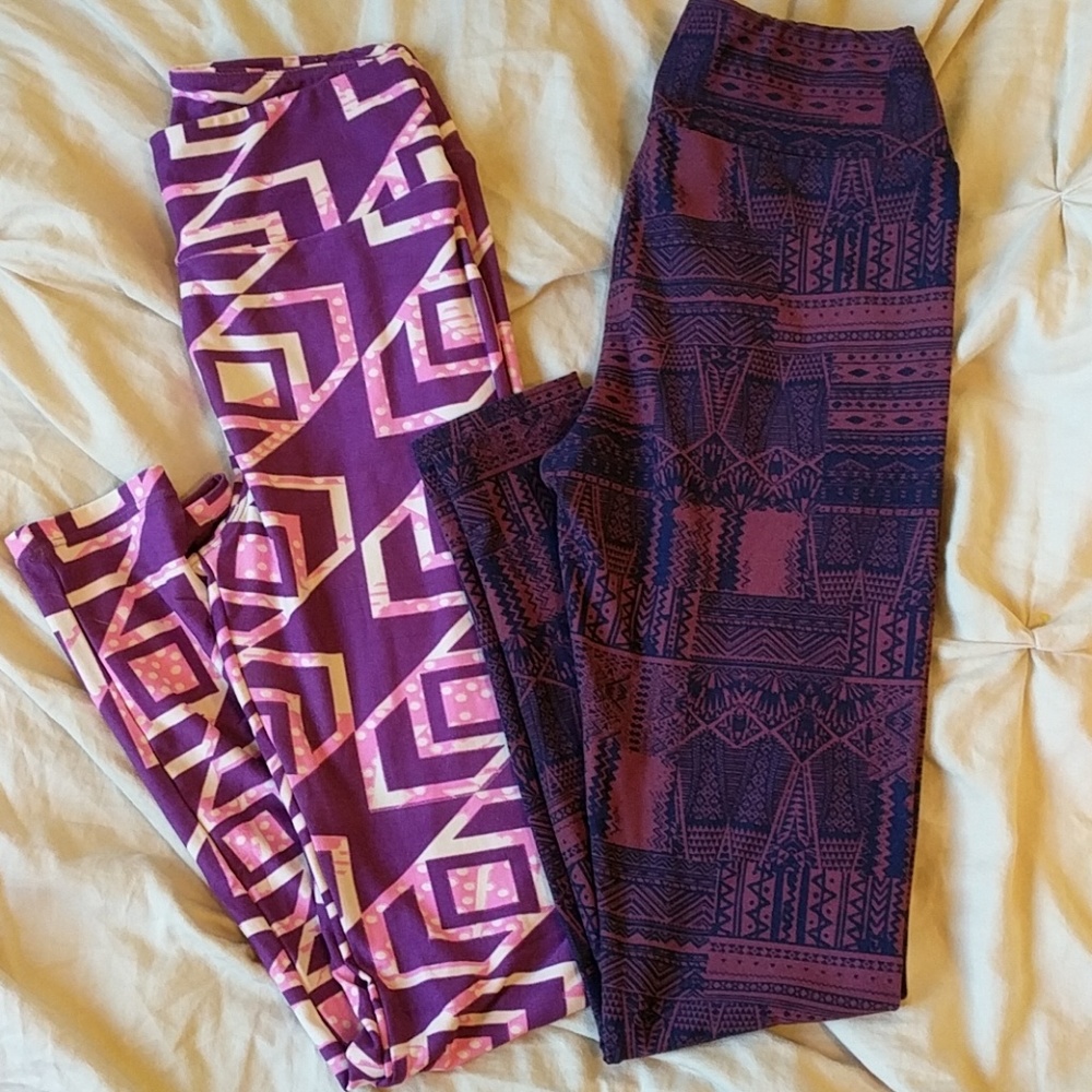 2 pairs of NEW LLR OS leggings!